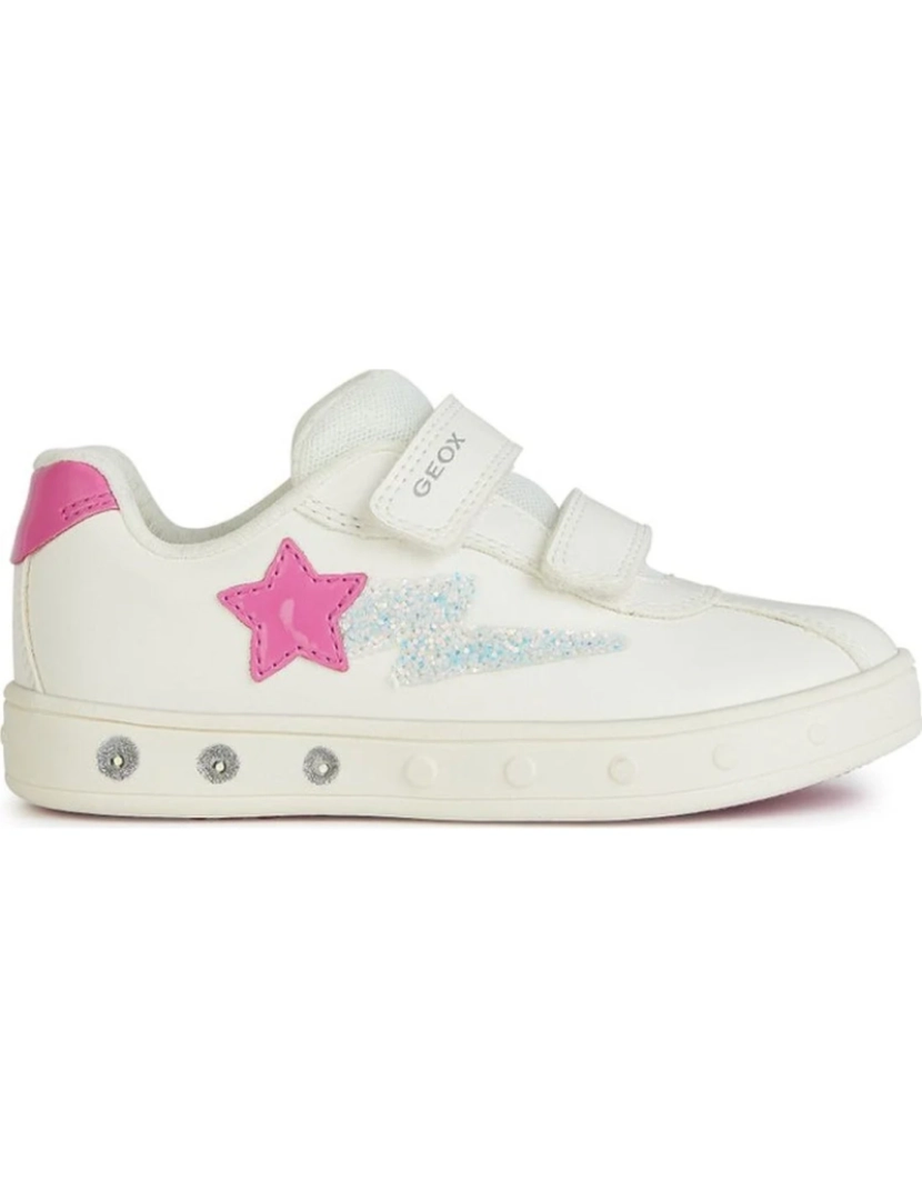 Geox - Geox White Trainers sapatos de meninas