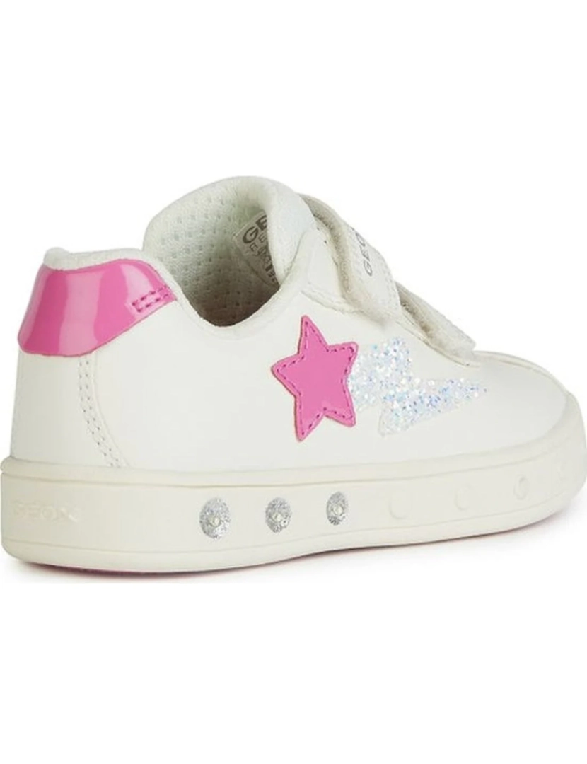 imagem de Geox White Trainers sapatos de meninas5