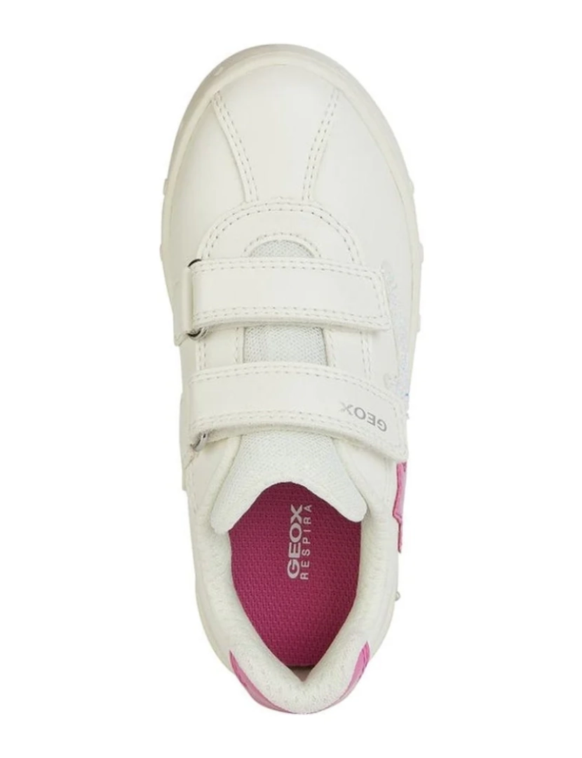 imagem de Geox White Trainers sapatos de meninas6