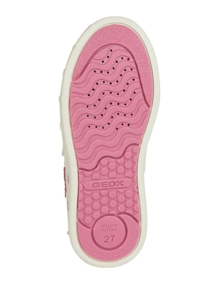 imagem de Geox White Trainers sapatos de meninas7