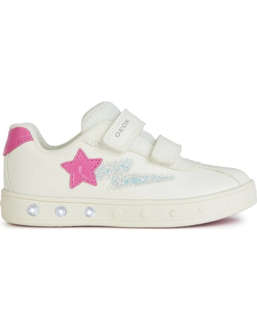 imagem de Geox White Trainers sapatos de meninas8