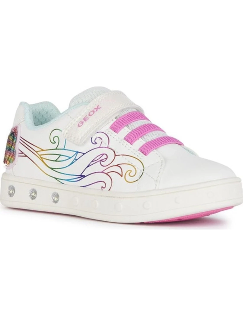 imagem de Geox White Trainers sapatos de meninas3