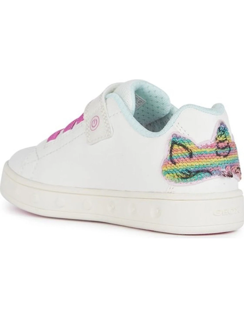 imagem de Geox White Trainers sapatos de meninas4