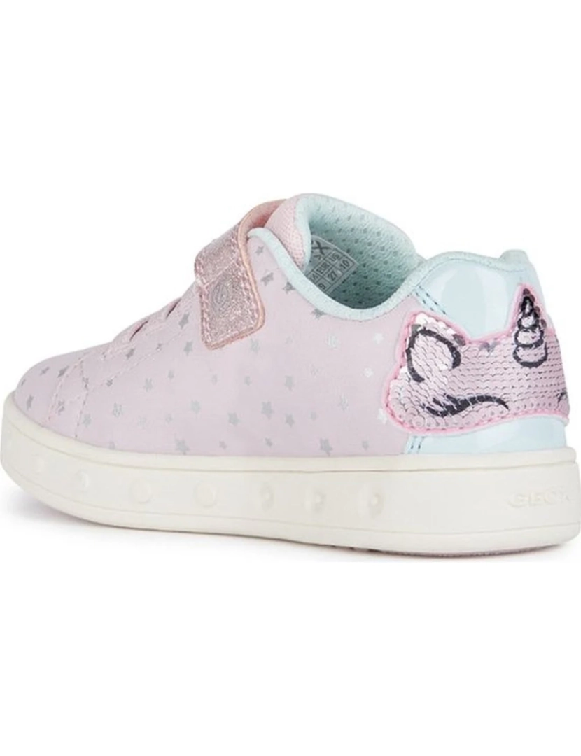 imagem de Geox Pink Trainers sapatos femininos4