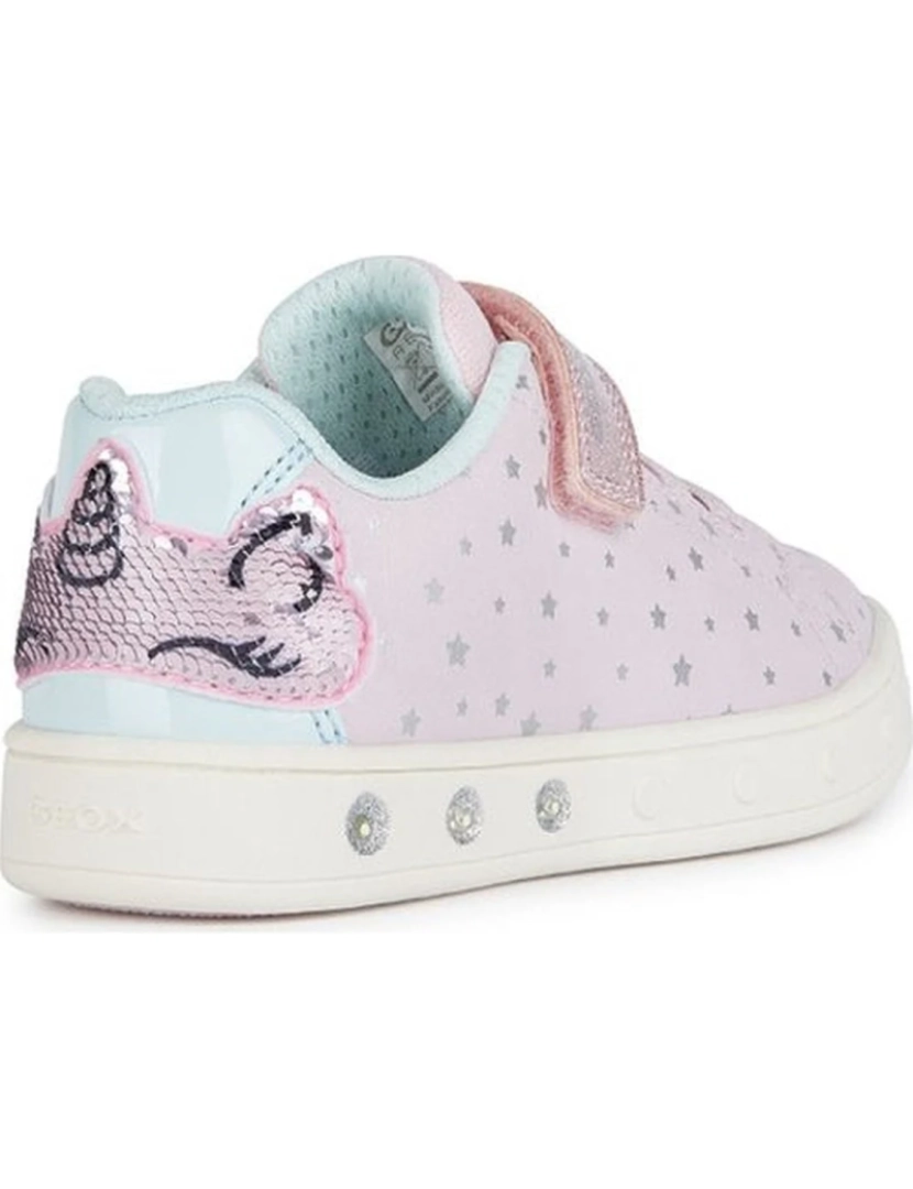 imagem de Geox Pink Trainers sapatos femininos5