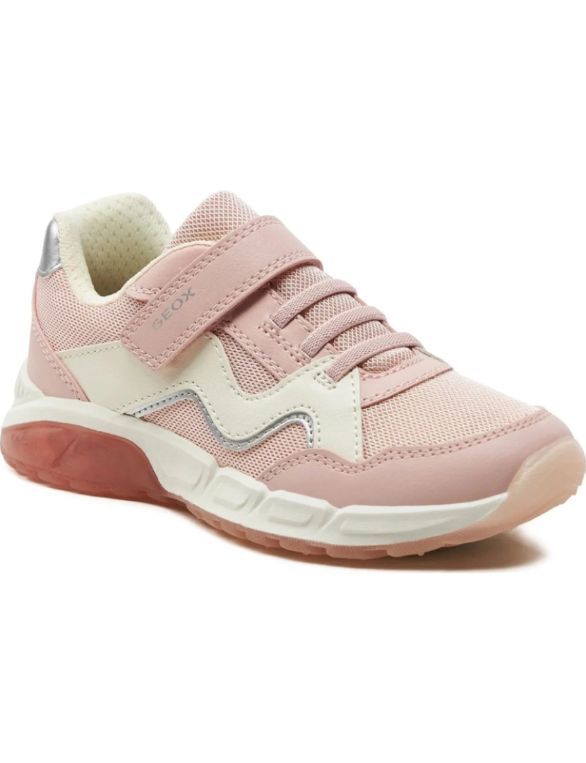 imagem de Geox Pink Trainers sapatos femininos2