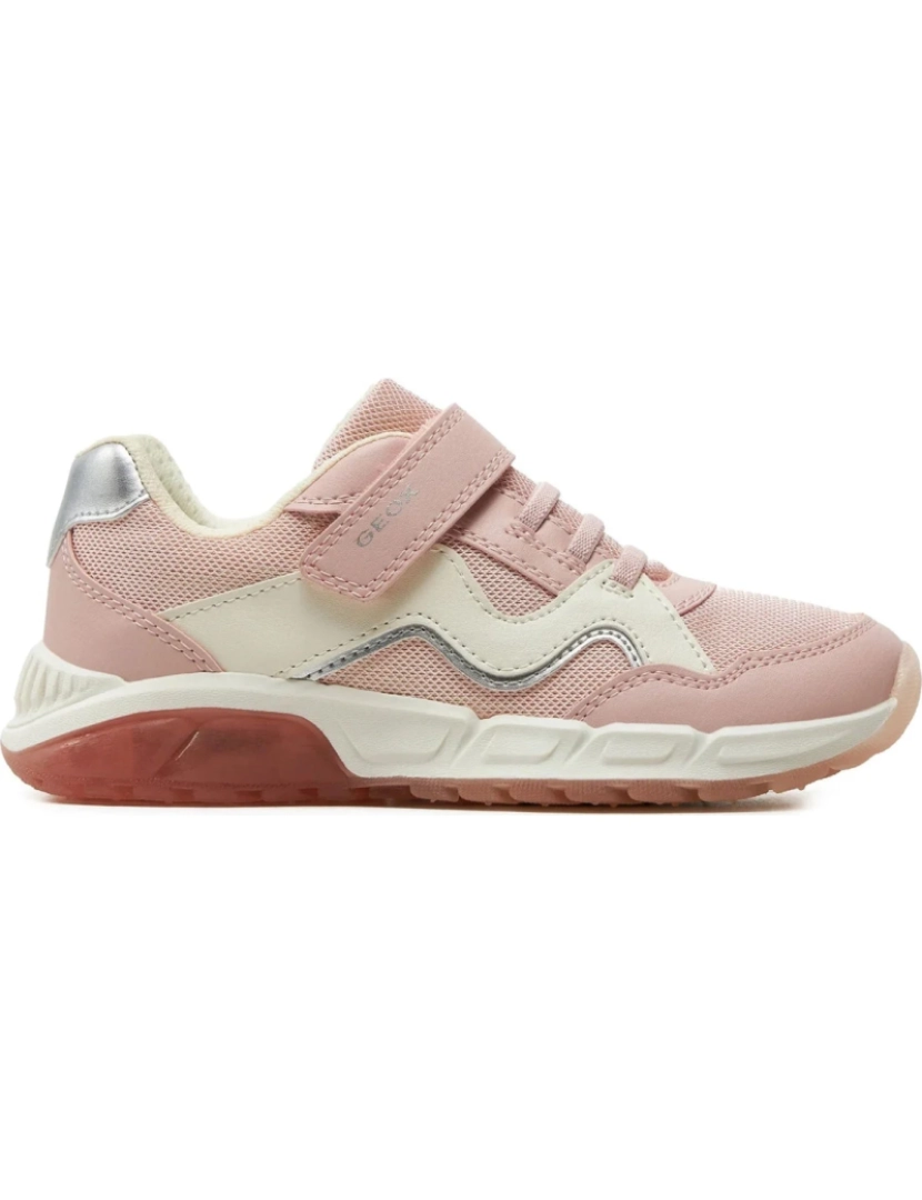 imagem de Geox Pink Trainers sapatos femininos3