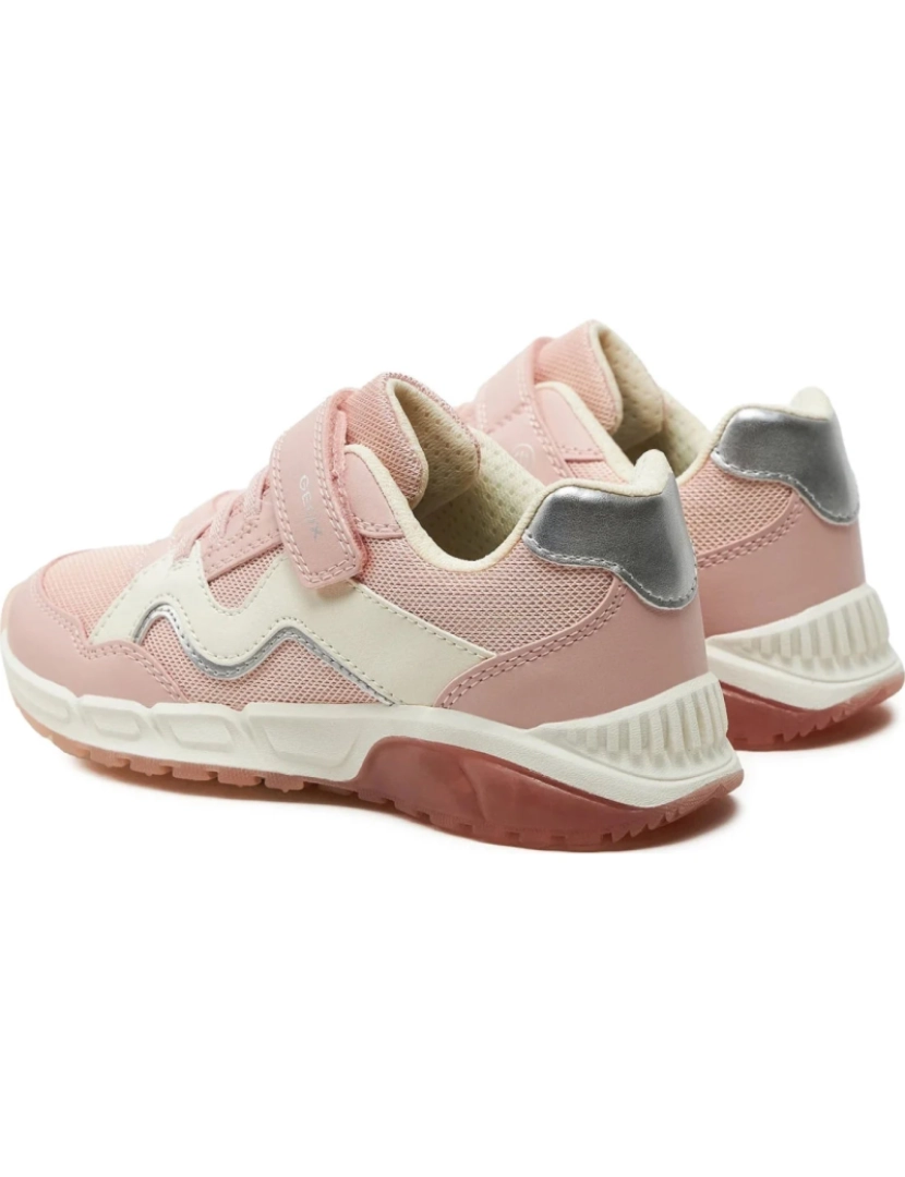 imagem de Geox Pink Trainers sapatos femininos4