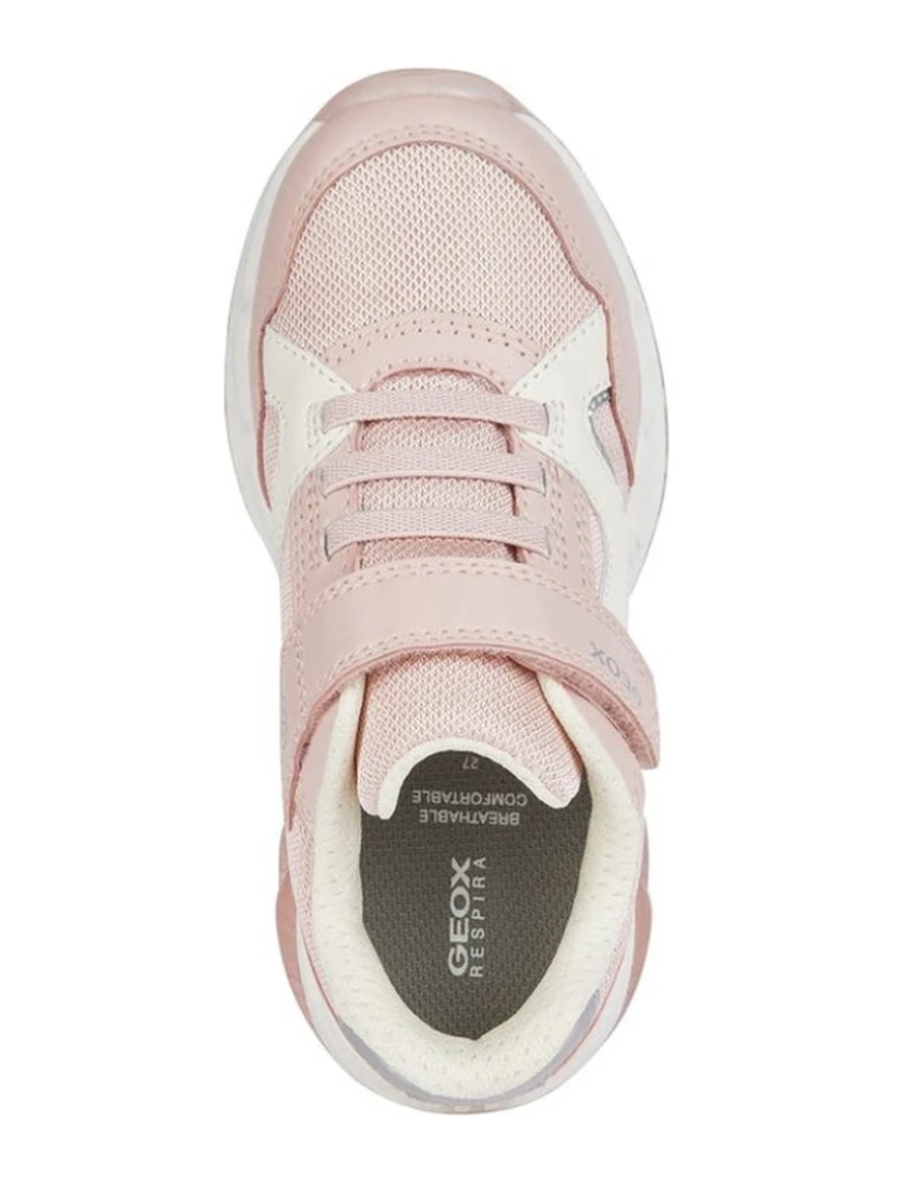 imagem de Geox Pink Trainers sapatos femininos7