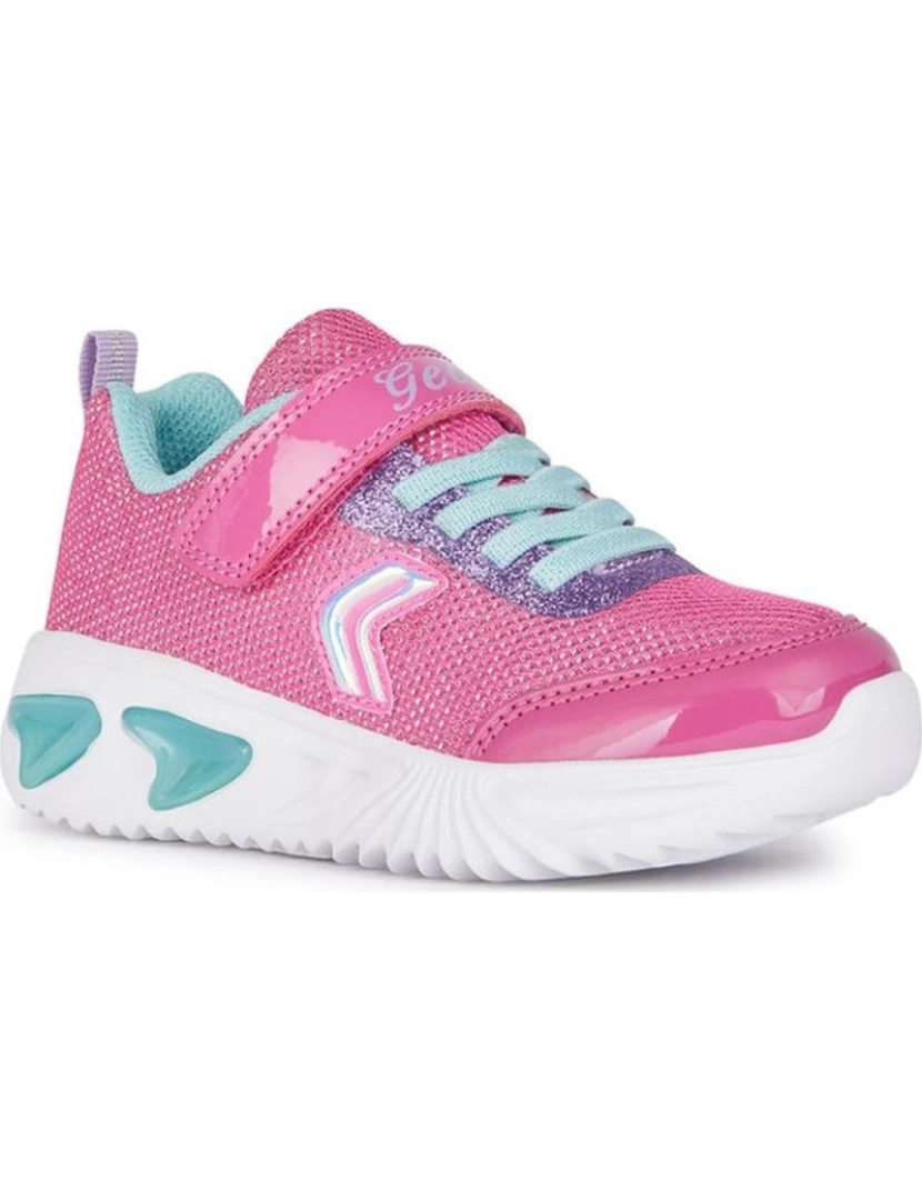 imagem de Geox Pink Trainers sapatos femininos2