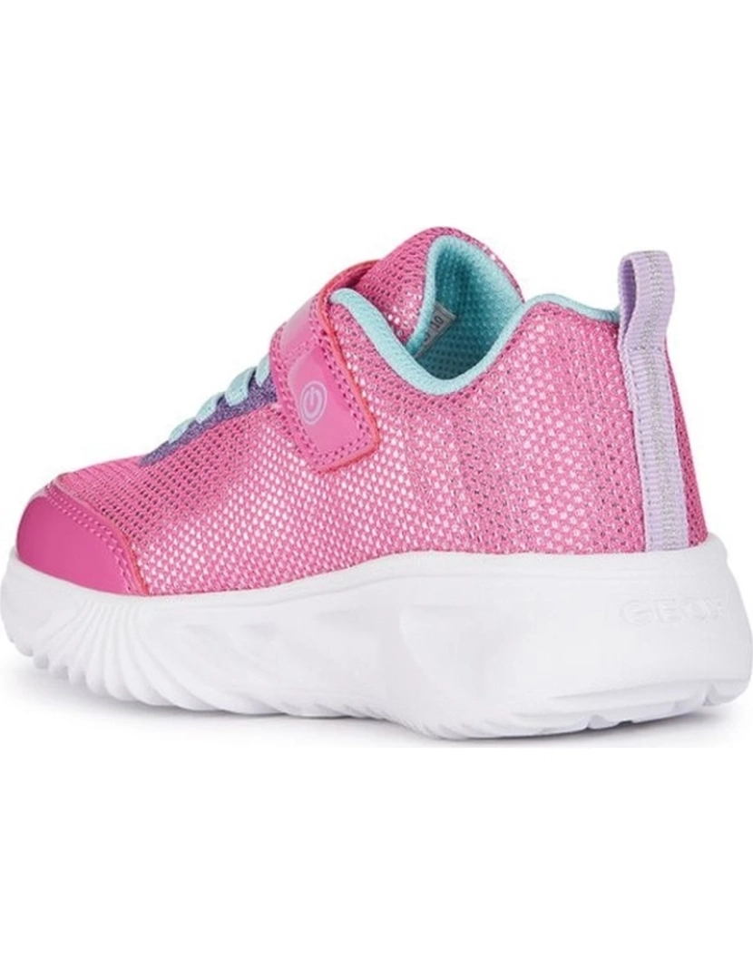 imagem de Geox Pink Trainers sapatos femininos3