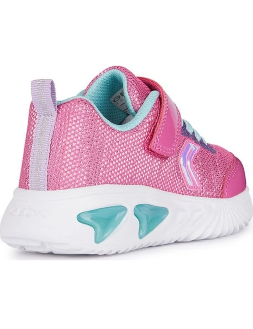 imagem de Geox Pink Trainers sapatos femininos4