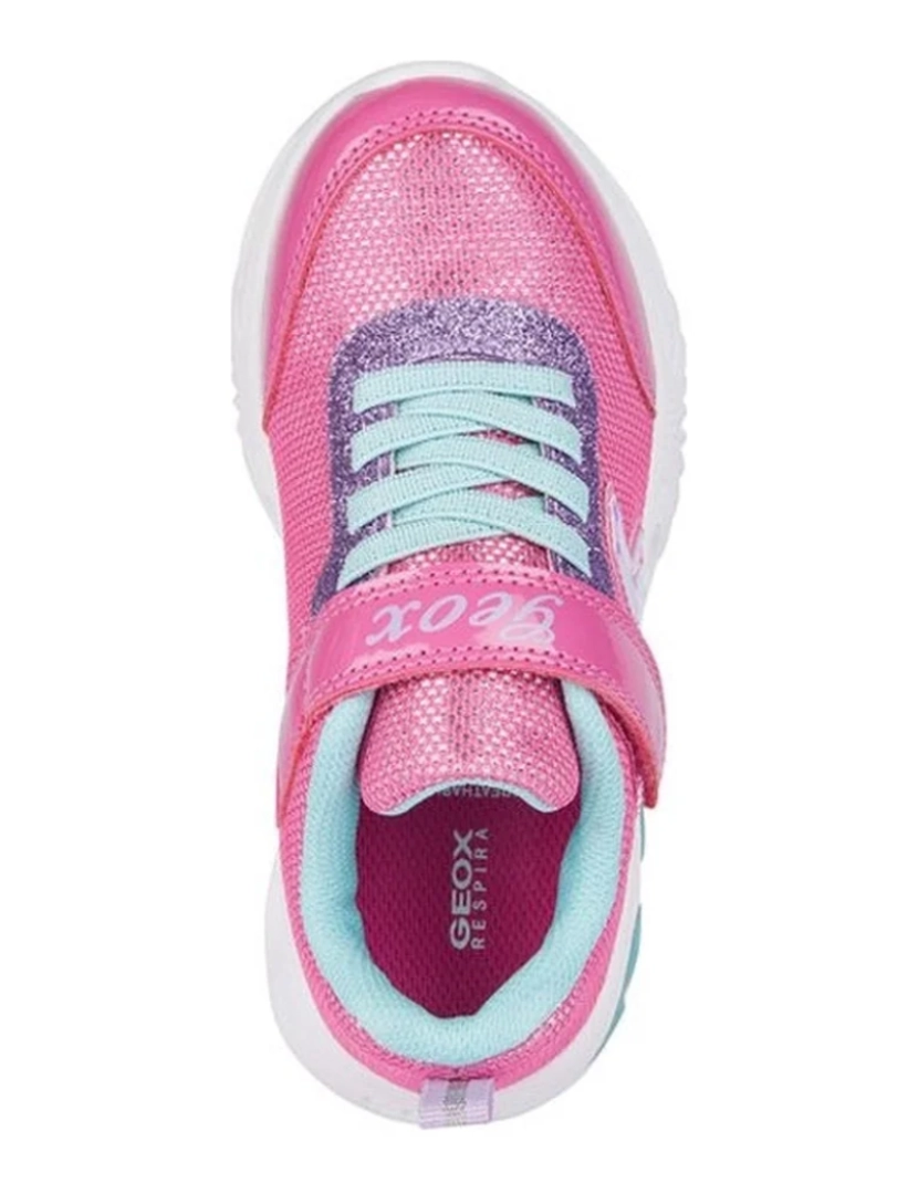 imagem de Geox Pink Trainers sapatos femininos5