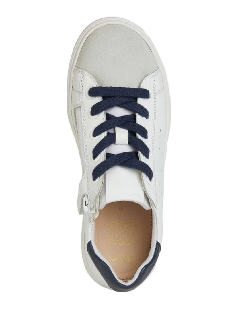 imagem de Geox White Trainers sapatos de meninos6