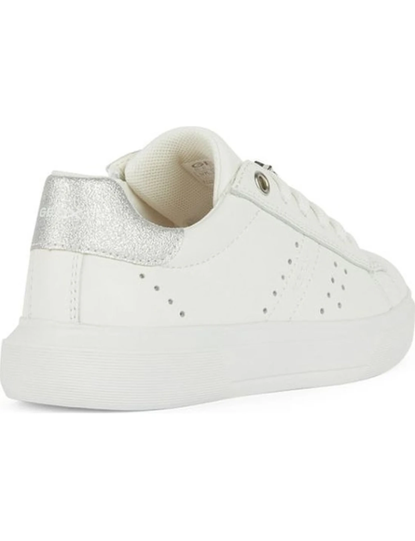 imagem de Geox White Trainers sapatos de meninas5