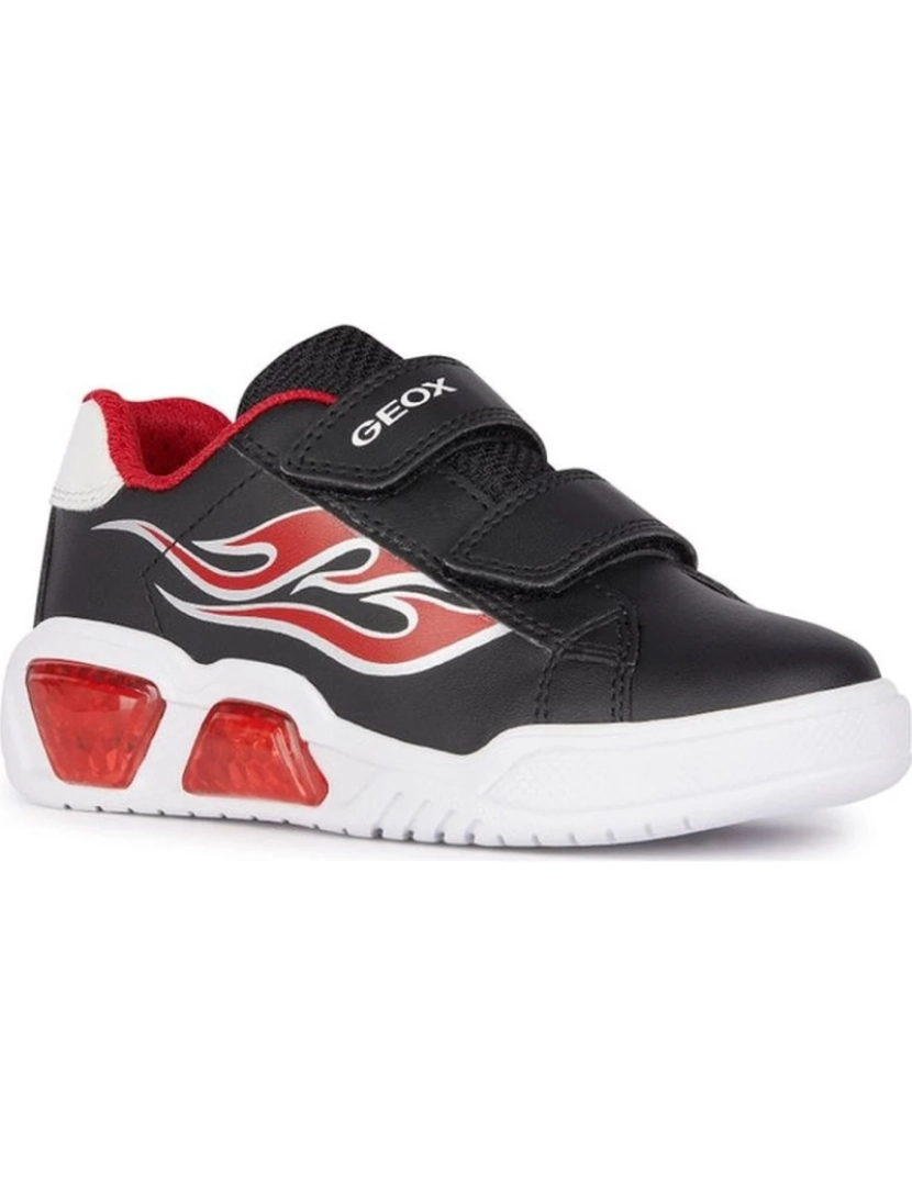 imagem de Geox Black Trainers sapatos de meninos3