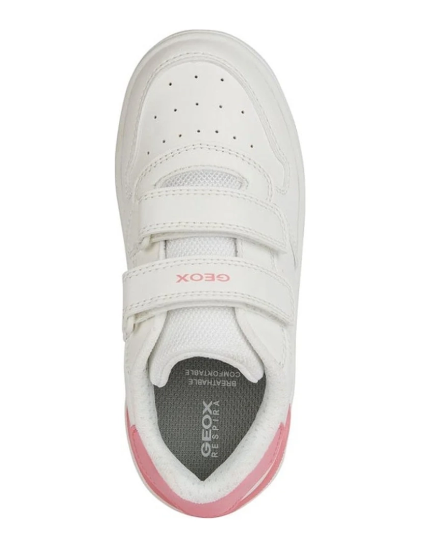 imagem de Geox White Trainers sapatos de meninas6