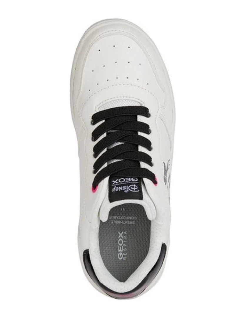 imagem de Geox White Trainers sapatos de meninas6