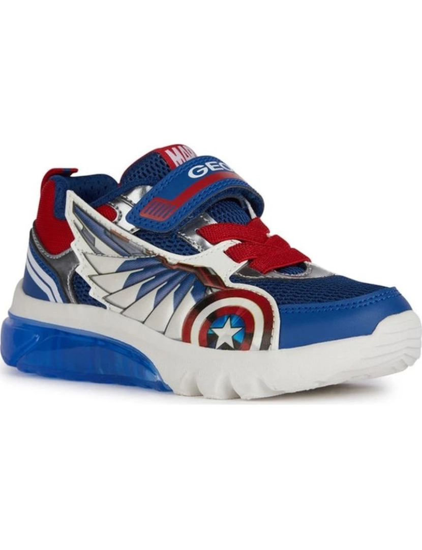 imagem de Geox Blue Trainers Boys Shoes3