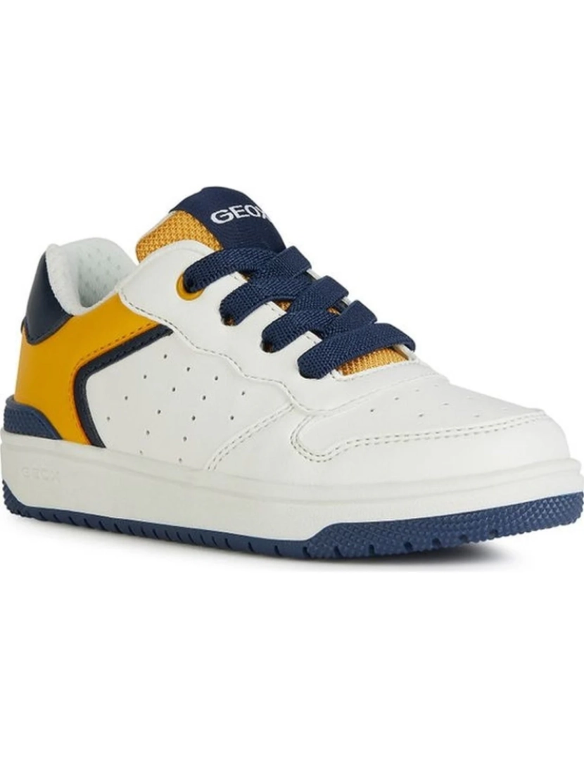 imagem de Geox White Trainers sapatos de meninos3