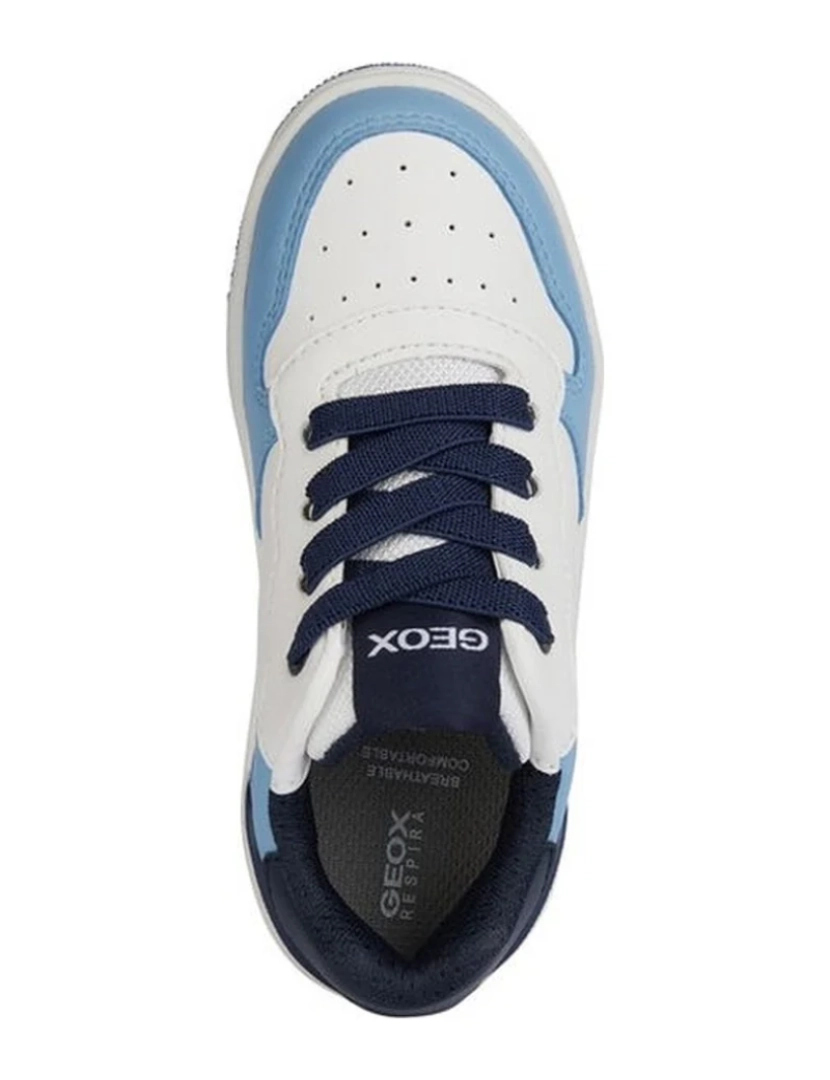 imagem de Geox White Trainers sapatos de meninos6