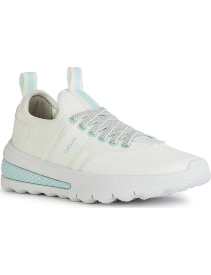 imagem de Geox White Trainers sapatos de meninas3