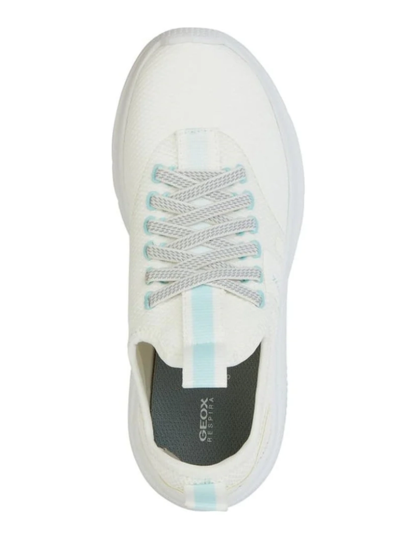 imagem de Geox White Trainers sapatos de meninas6