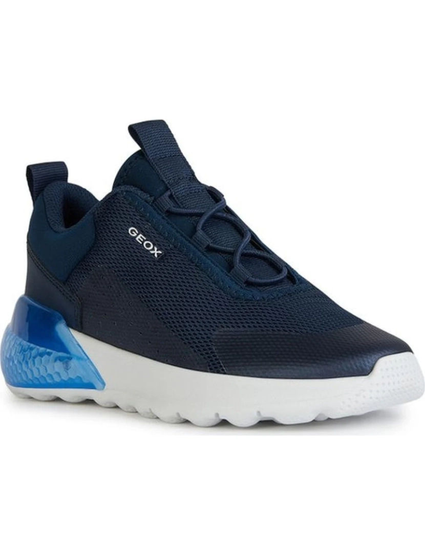 imagem de Geox Blue Trainers Boys Shoes3