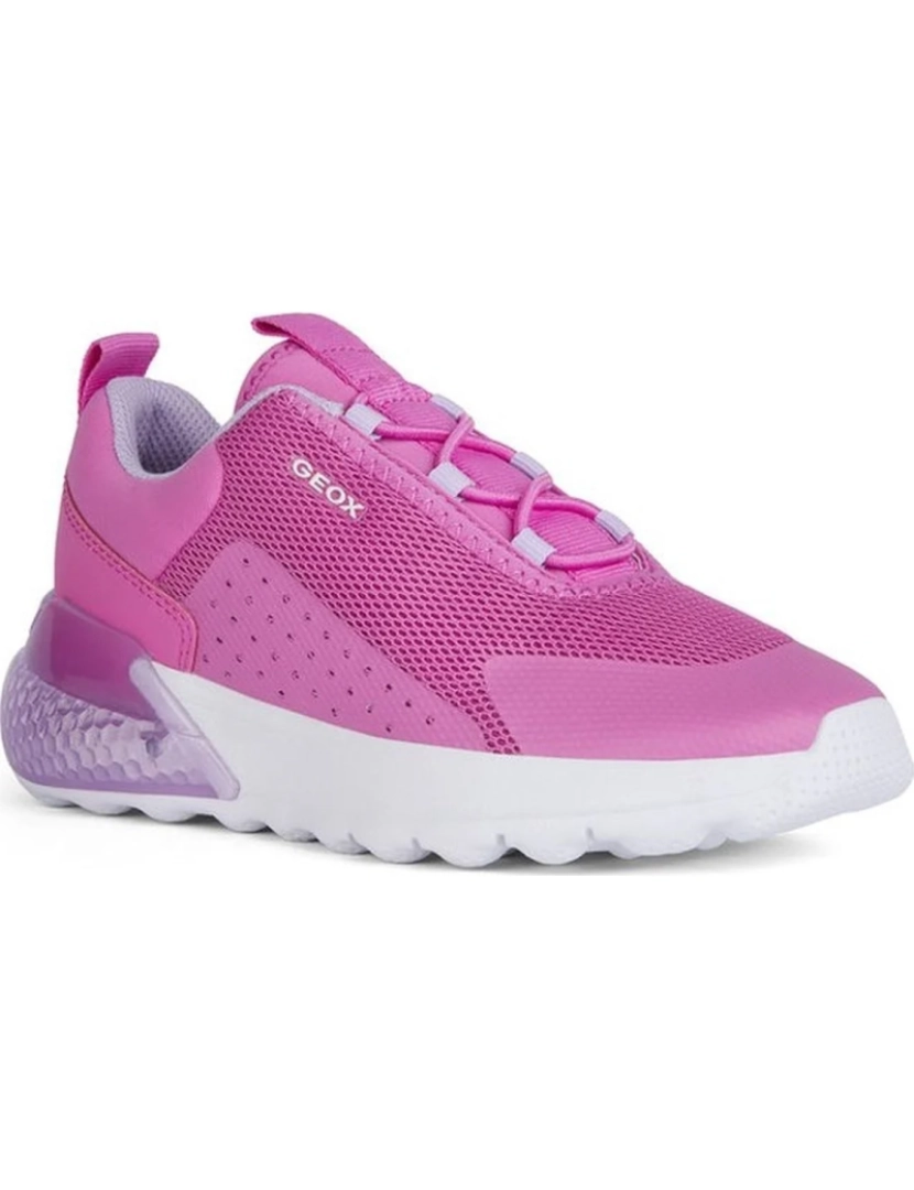 imagem de Geox Pink Trainers sapatos femininos3