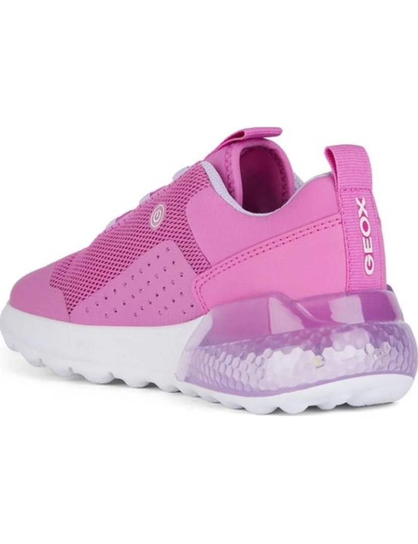 imagem de Geox Pink Trainers sapatos femininos4