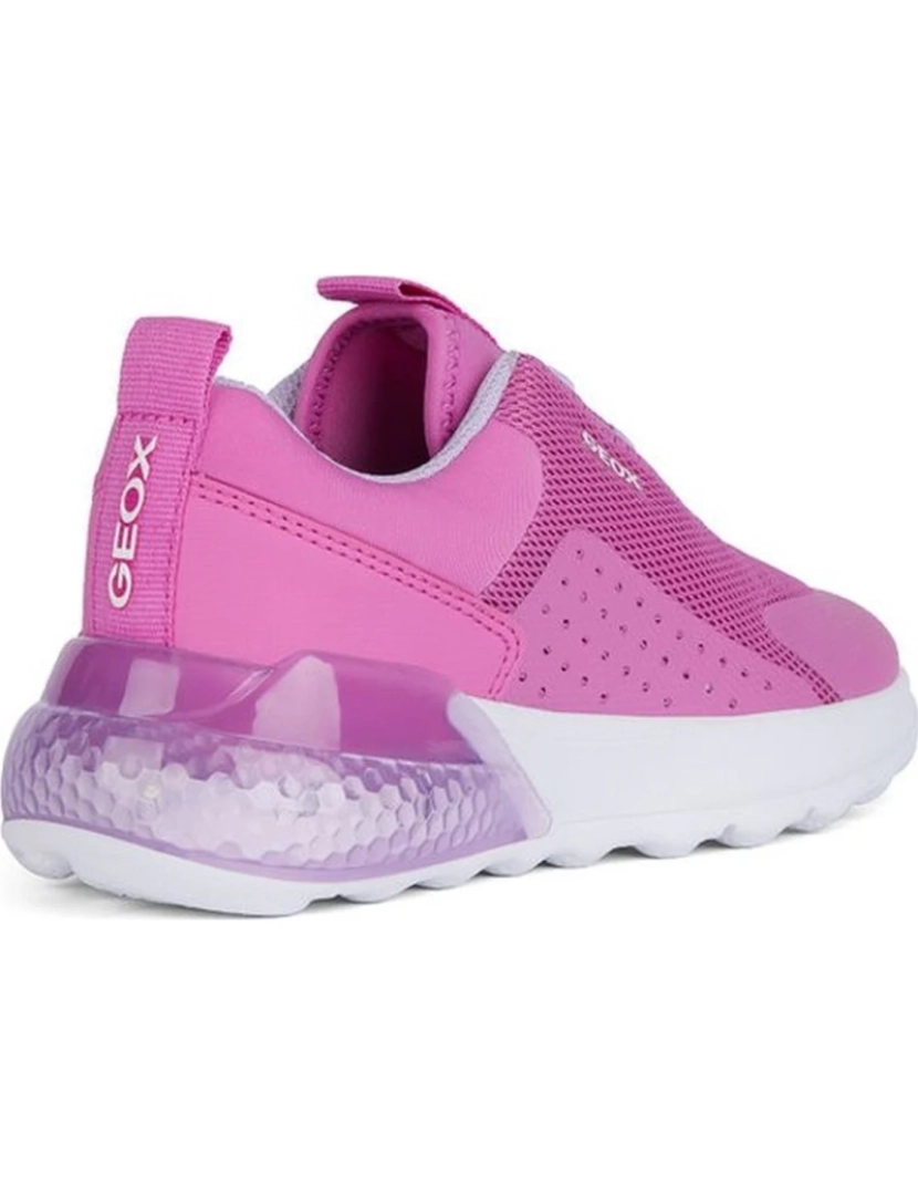 imagem de Geox Pink Trainers sapatos femininos5