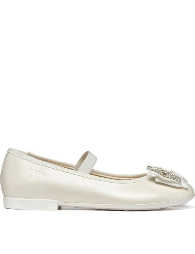 imagem de Geox White Ballerinas sapatos femininos2