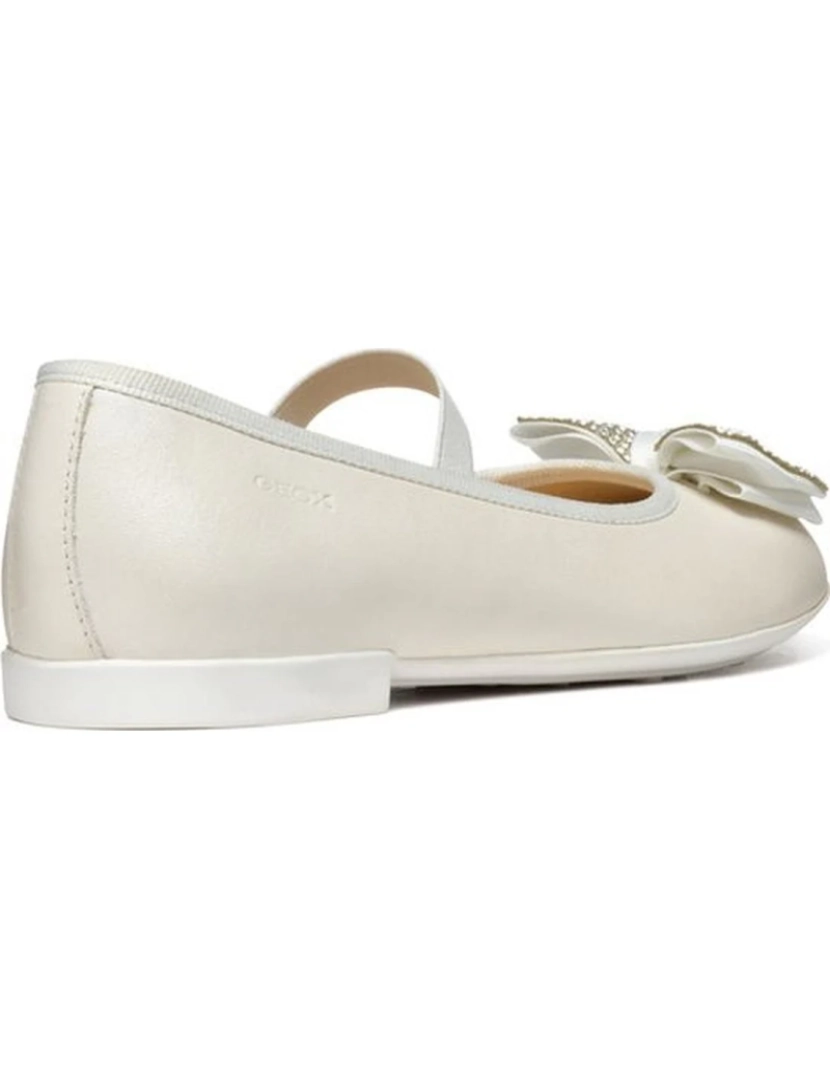 imagem de Geox White Ballerinas sapatos femininos5