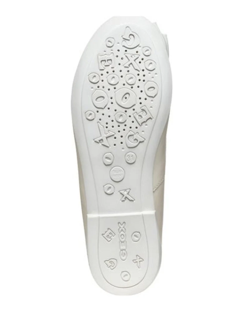 imagem de Geox White Ballerinas sapatos femininos7