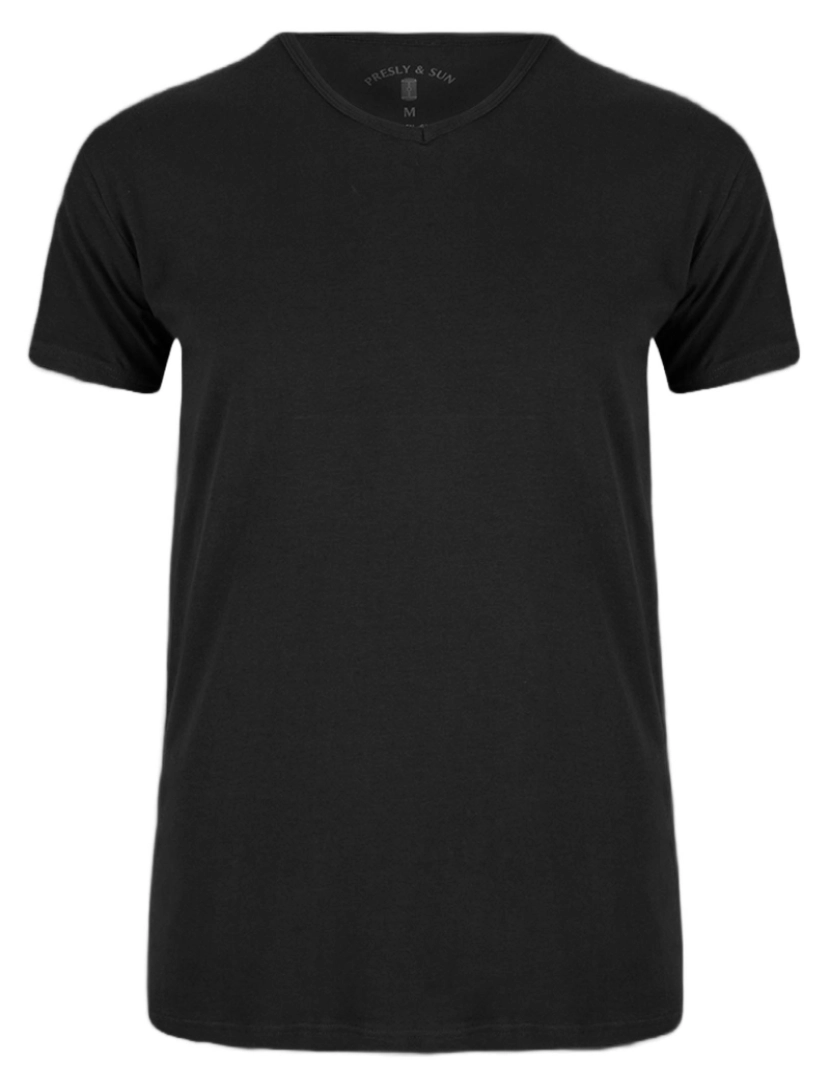 Presly & Sun - Presly & Sun Steve V-Neck Negro