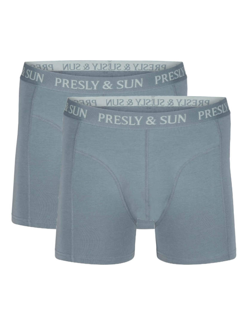 Presly & Sun - Presly & Sun Robert 2-Pack Boxers Azul