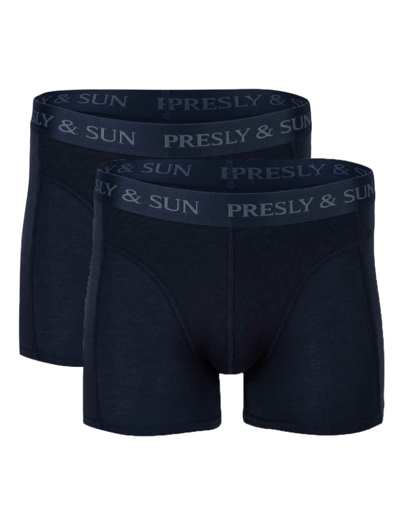 Presly & Sun - Presly & Sun Robert 2-Pack Boxers Azul