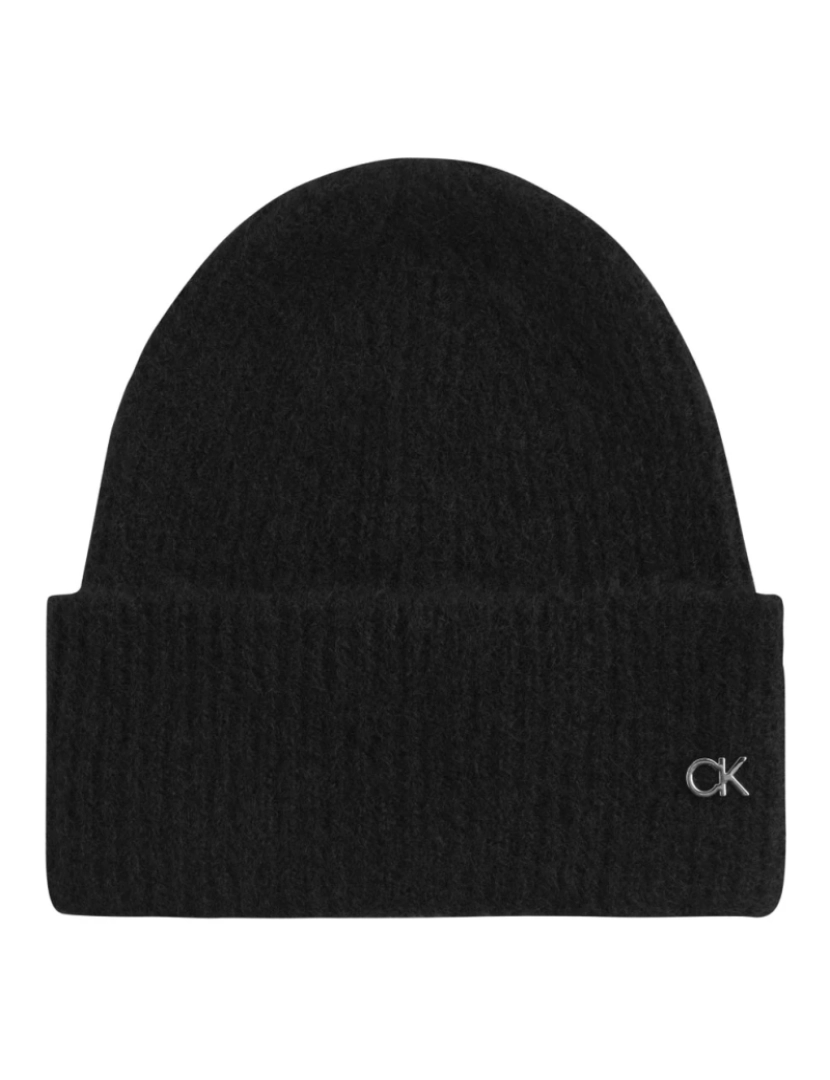 Calvin Klein - Calvin Klein Black Beanies Mens Acessórios