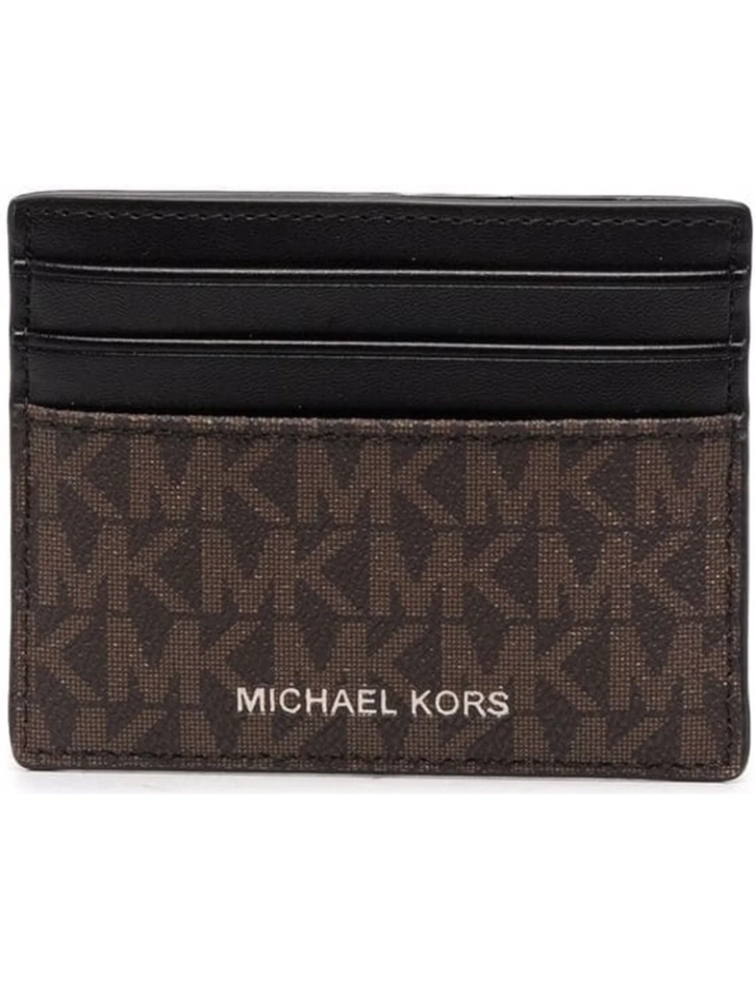 Michael Kors - Michael Kors Brown Card Cases Mens Acessórios