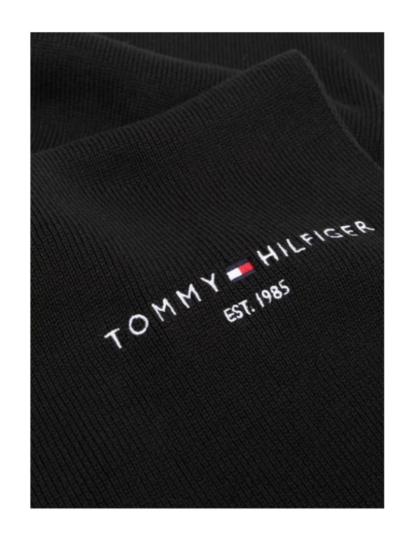 imagem de Tommy Hilfiger Black Scarves Mens Acessórios3