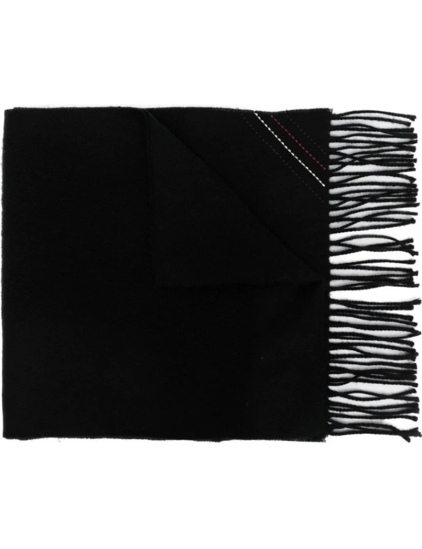 imagem de Tommy Hilfiger Black Scarves Mens Acessórios2