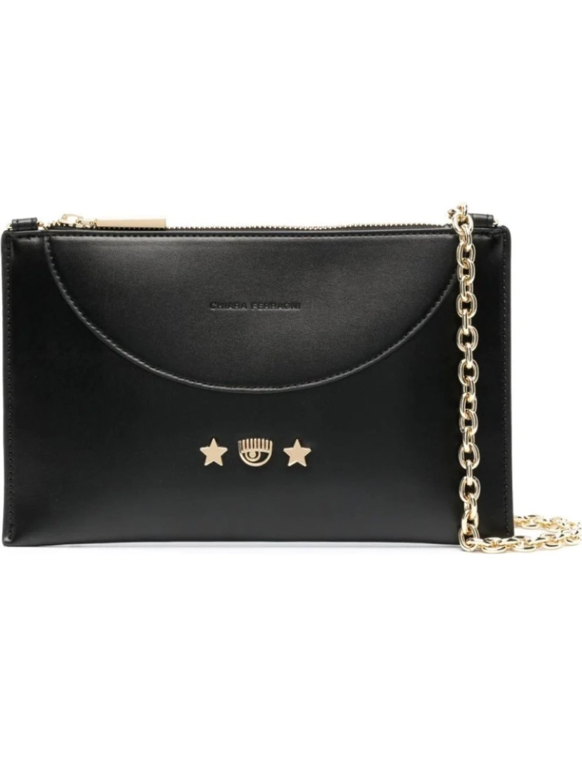 Chiara Ferragni - Chiara Ferragni Black Cross Body Bags Womens Bags