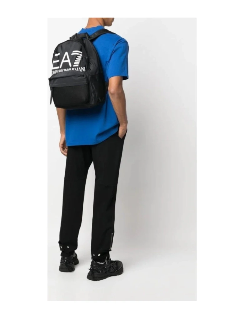 imagem de Ea7 Black Backpacks Unisex Adults Bags5