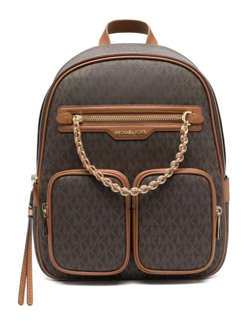 imagem de Michael Kors Brown mochilas mulheres bolsas2