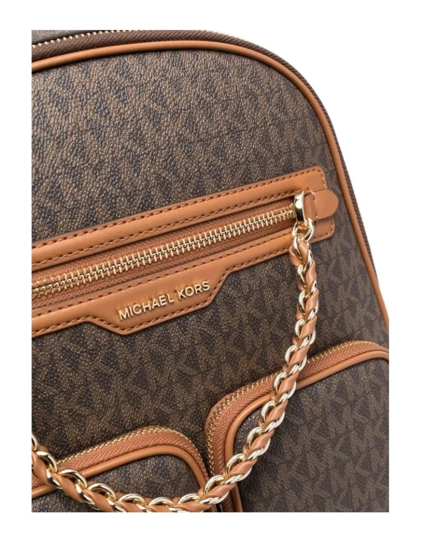 imagem de Michael Kors Brown mochilas mulheres bolsas4