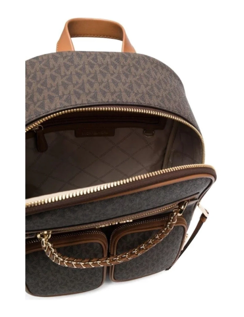 imagem de Michael Kors Brown mochilas mulheres bolsas5