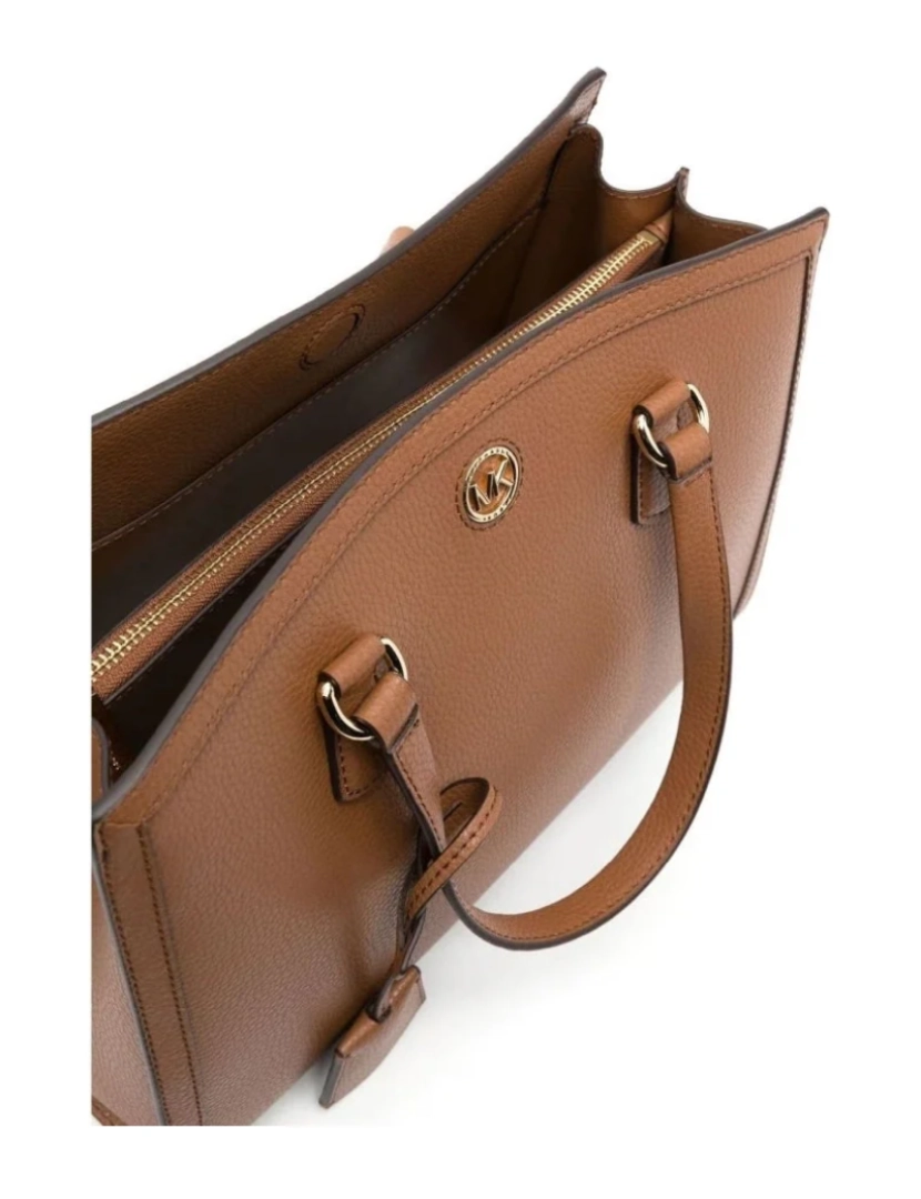 imagem de Michael Kors Brown Satchels Mulheres Bolsas5