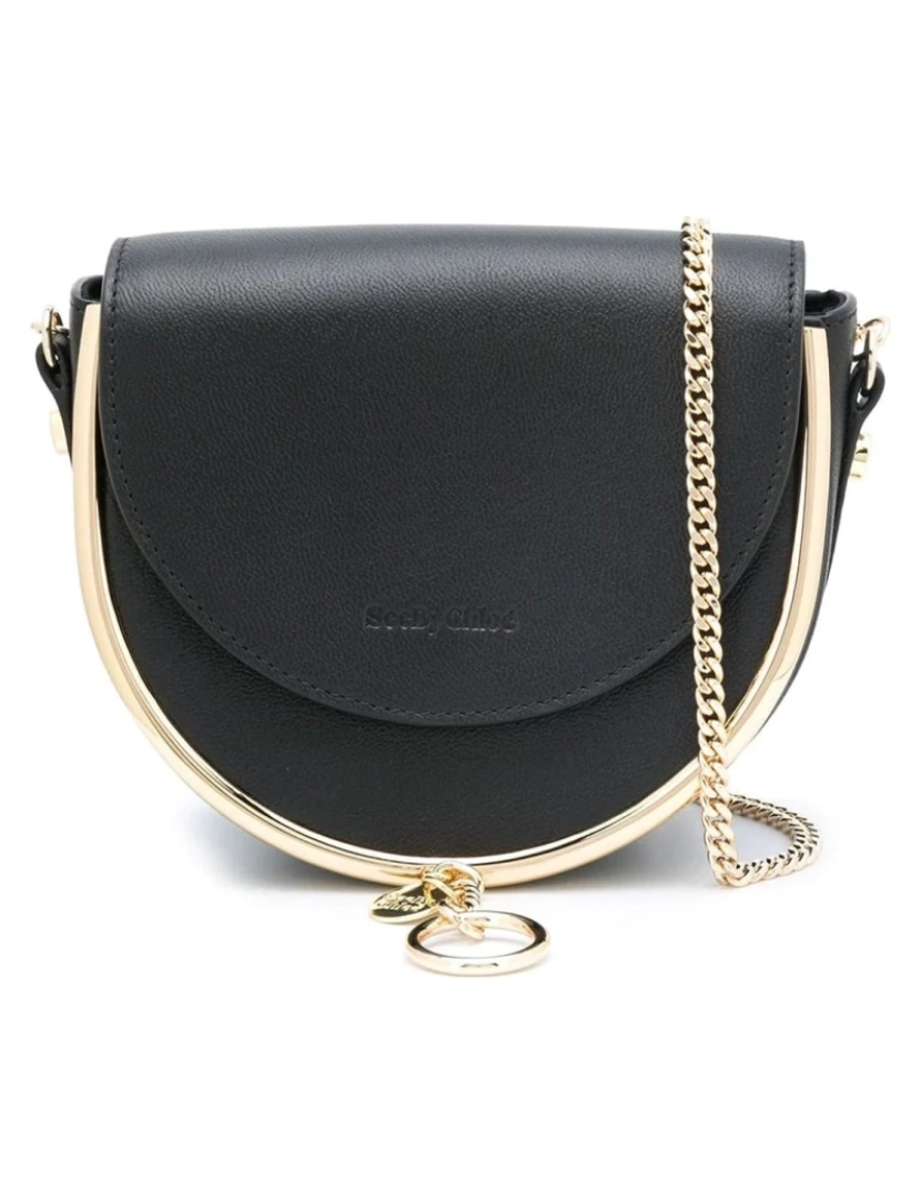 imagem de Veja por Chloe Black Clutch Bags Mulheres Bolsas2