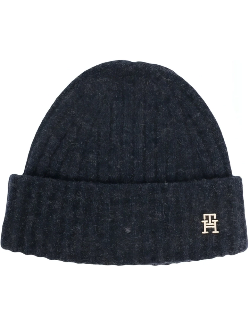 imagem de Tommy Hilfiger Blue Beanies Womens Acessórios2