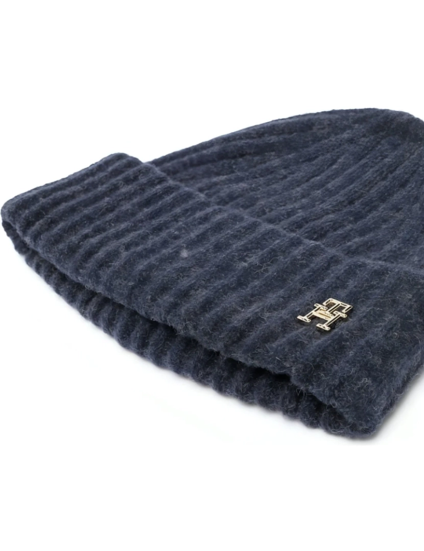 imagem de Tommy Hilfiger Blue Beanies Womens Acessórios3